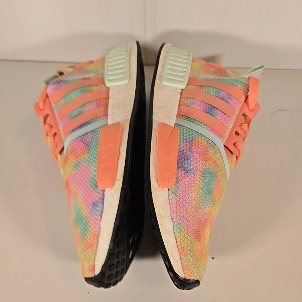 Adidas‎ Boost NMD R1 3 Stripe Multicolored Mens Size 8 Sneaker SHW 675001